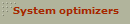 System optimizers